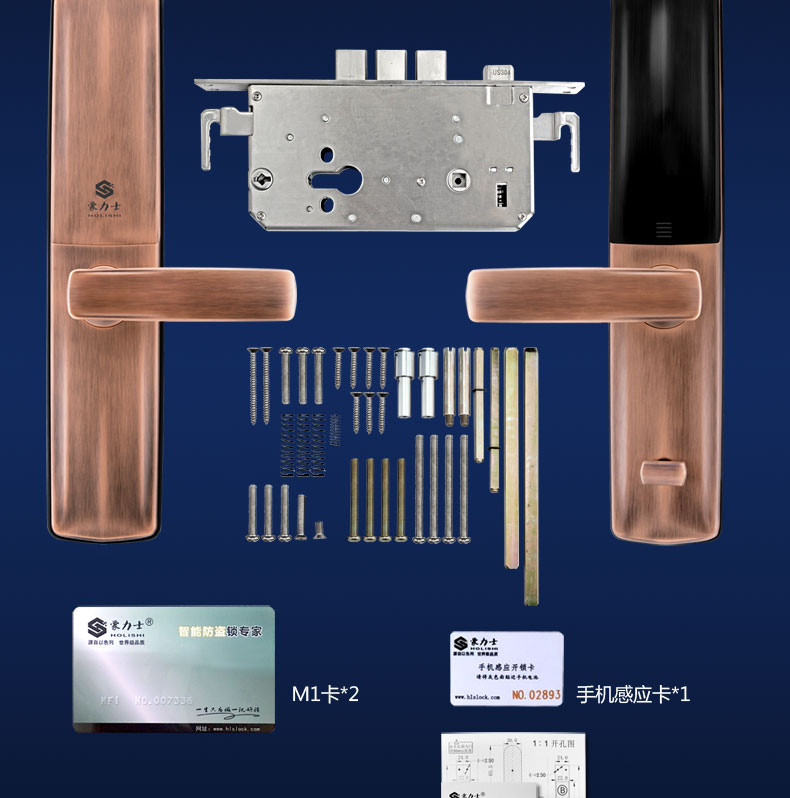 豪力士新品D9001F上市-智能鎖廠家